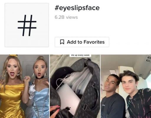 3 Ways to Make Your Brand Stand Out on TikTok 4 eyeslipsface