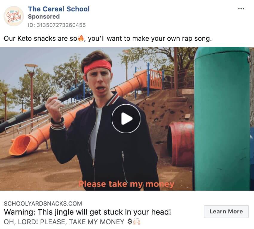101 eComm Brands Making Facebook Ads You’ll Want to Click 70 Cereal School