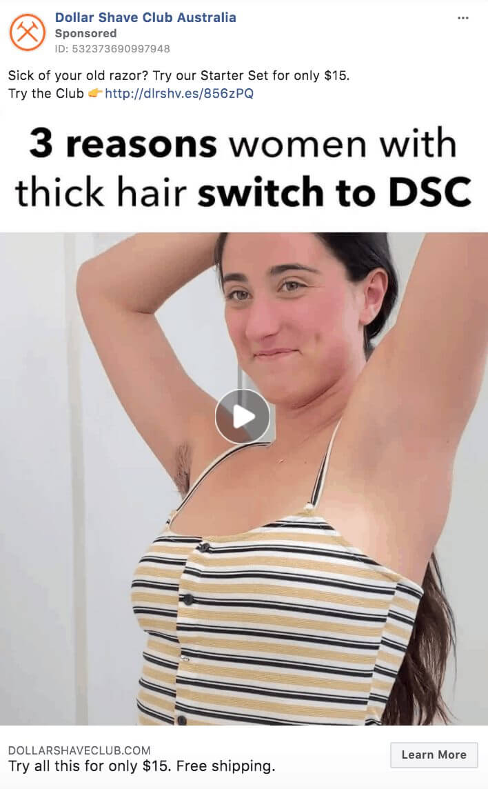 101 eComm Brands Making Facebook Ads You’ll Want to Click 20 DSC