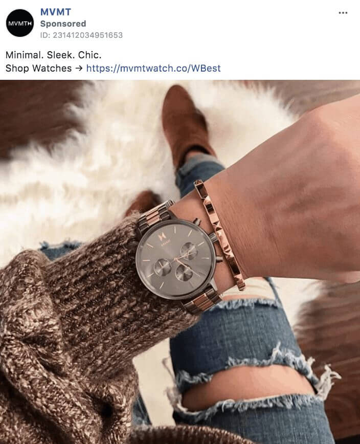 101 eComm Brands Making Facebook Ads You’ll Want to Click 47 MVMT