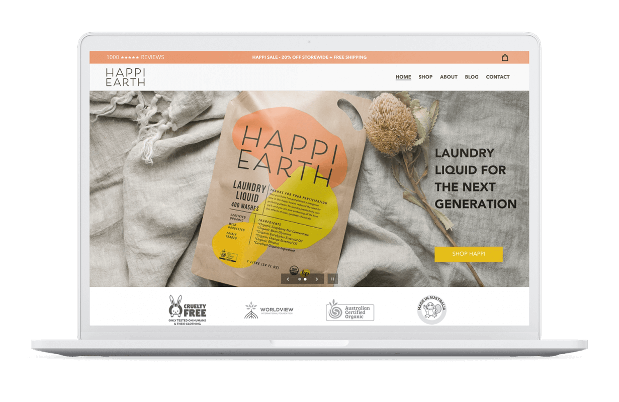 Happi Earth Laptop