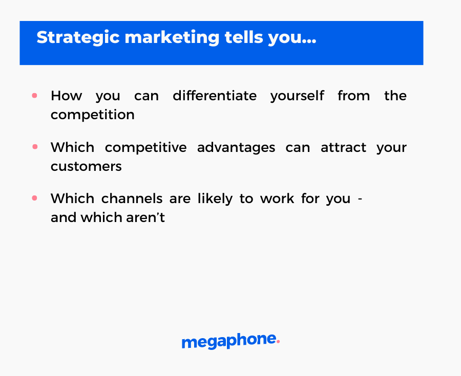 What Is Strategic Marketing And Why is it Good for Your Business? 1 3 2